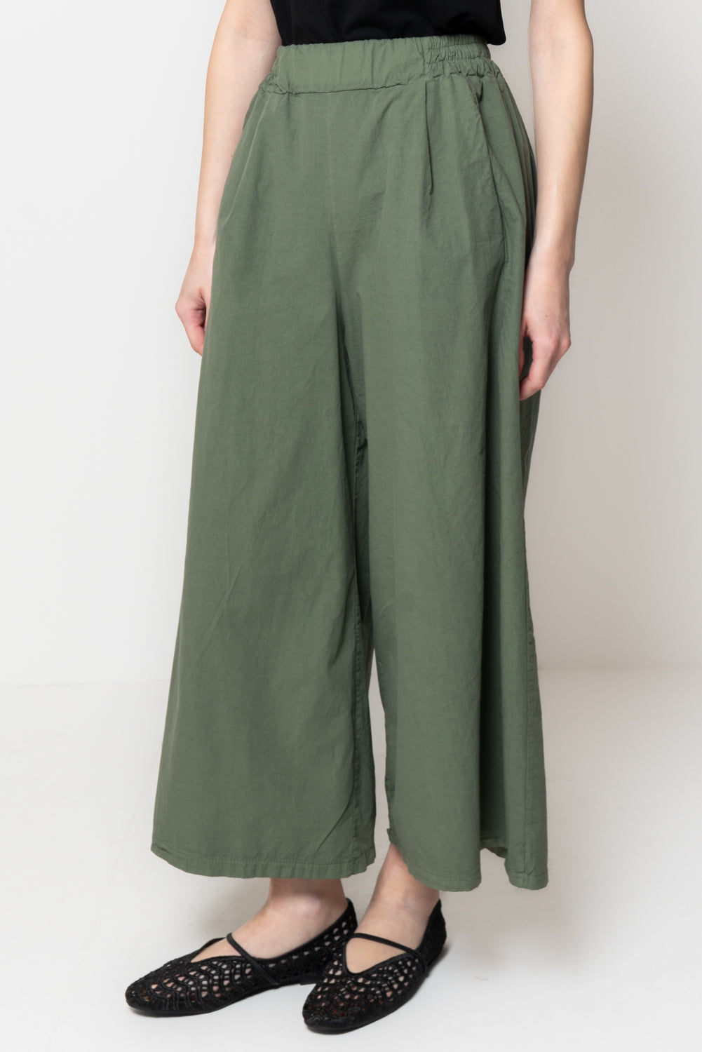 Pantalone Culotte in Tela Paracadute