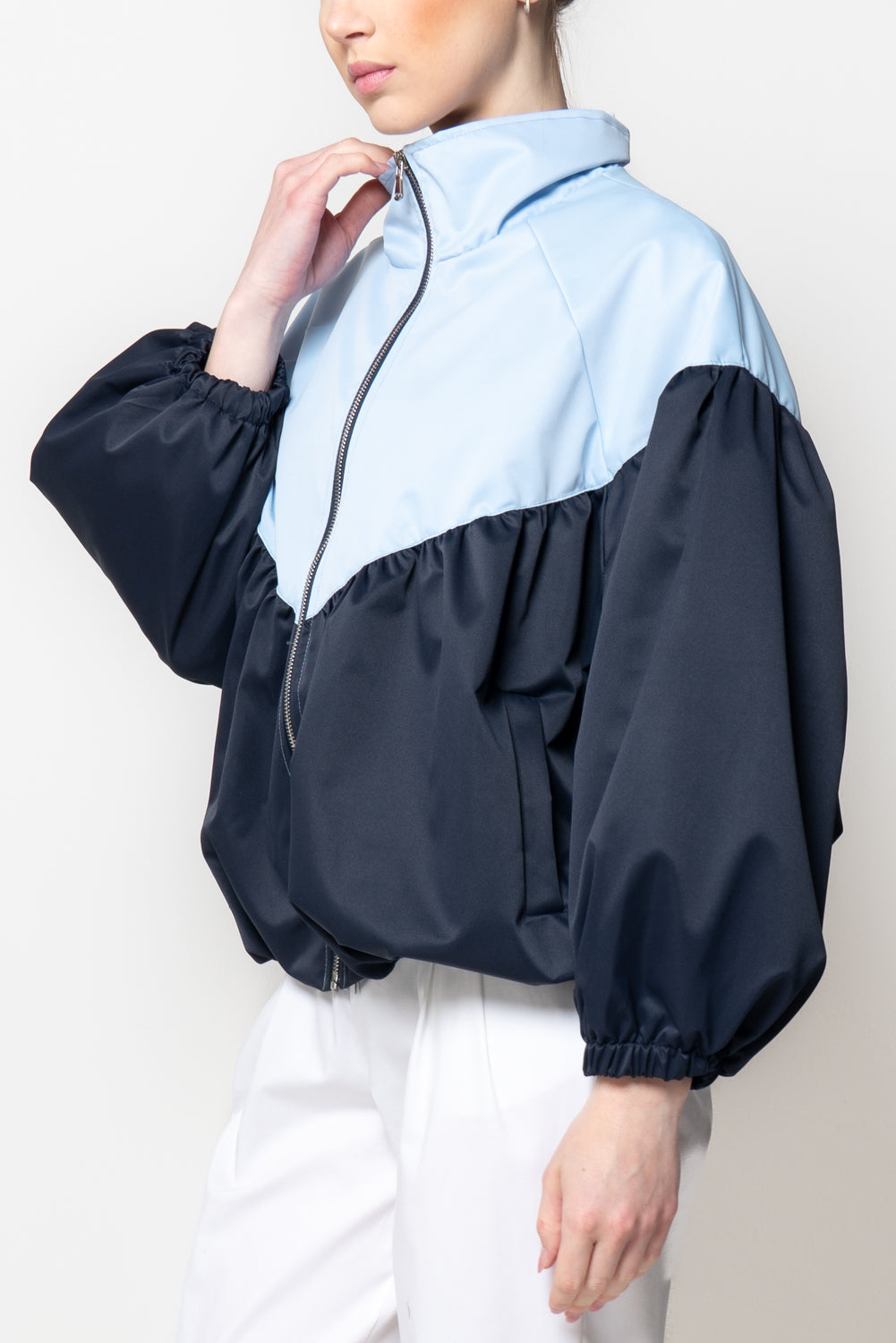 Bomber bicolore