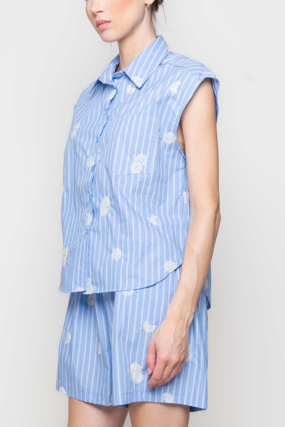 Camicia con ricami