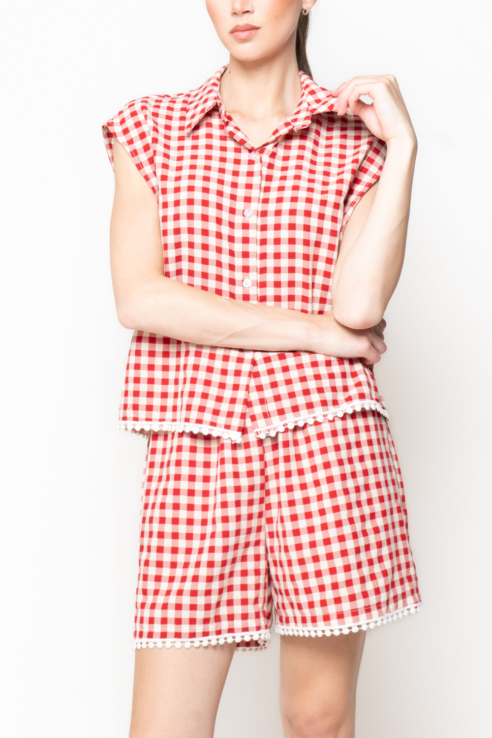 Pantaloncini Shorts Fantasia Vichy