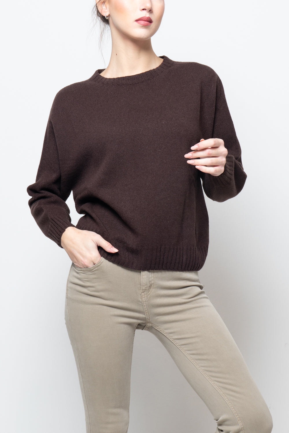 Maglia 100% lana a scatola