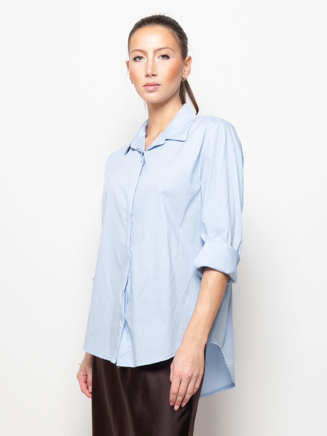 Camicia classica in cotone