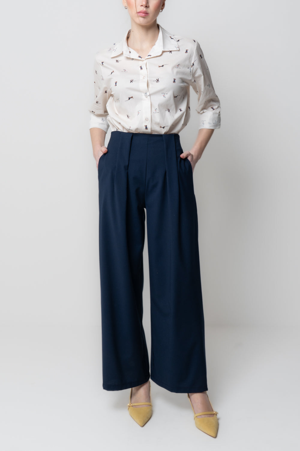 Pantalone Wide Leg Sartoriale