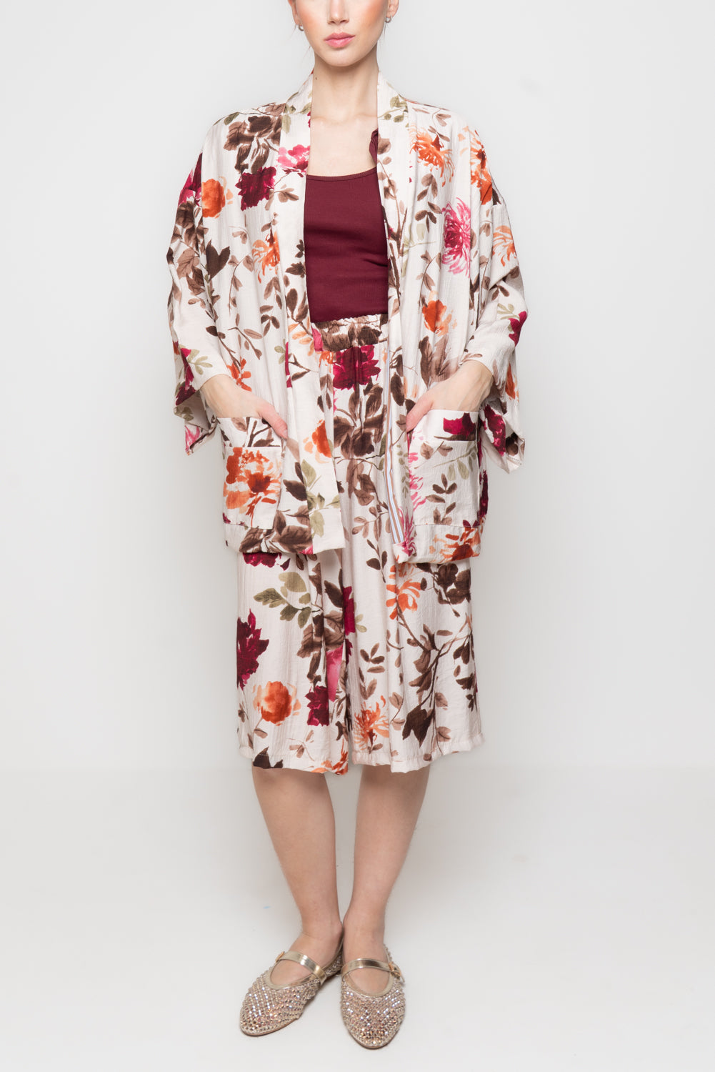 Kimono a Fantasia Floreale