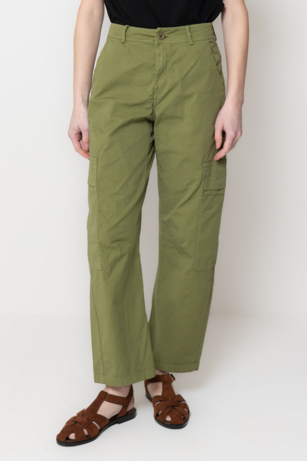 Pantalone Cargo in Cotone Tecnico