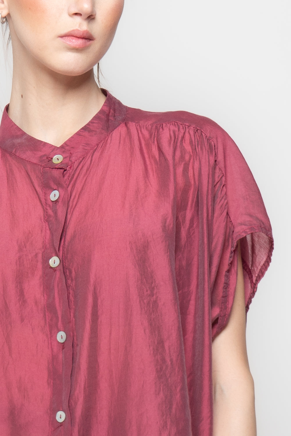 Camicia smanicata over