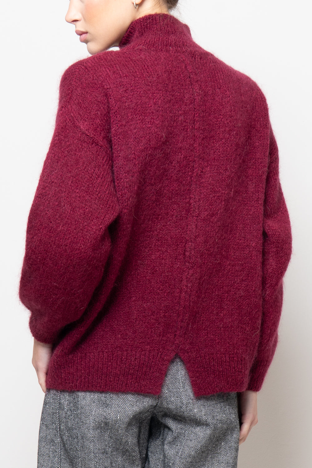 Maglia collo a cratere