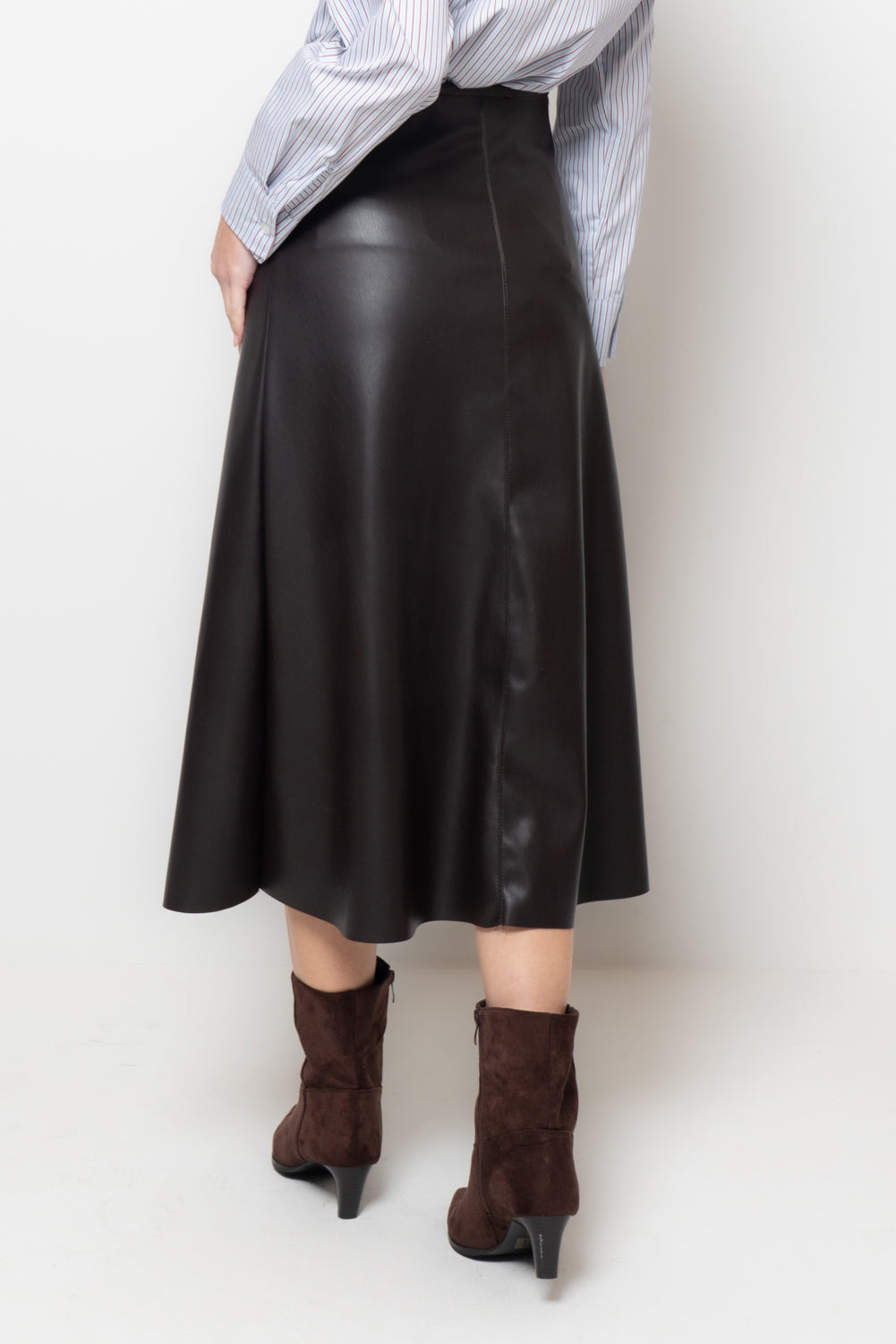 Lunguette a trapezio in ecopelle