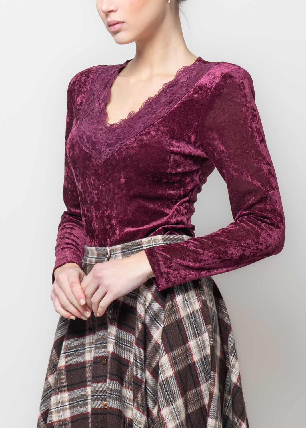 Body in ciniglia con spalline