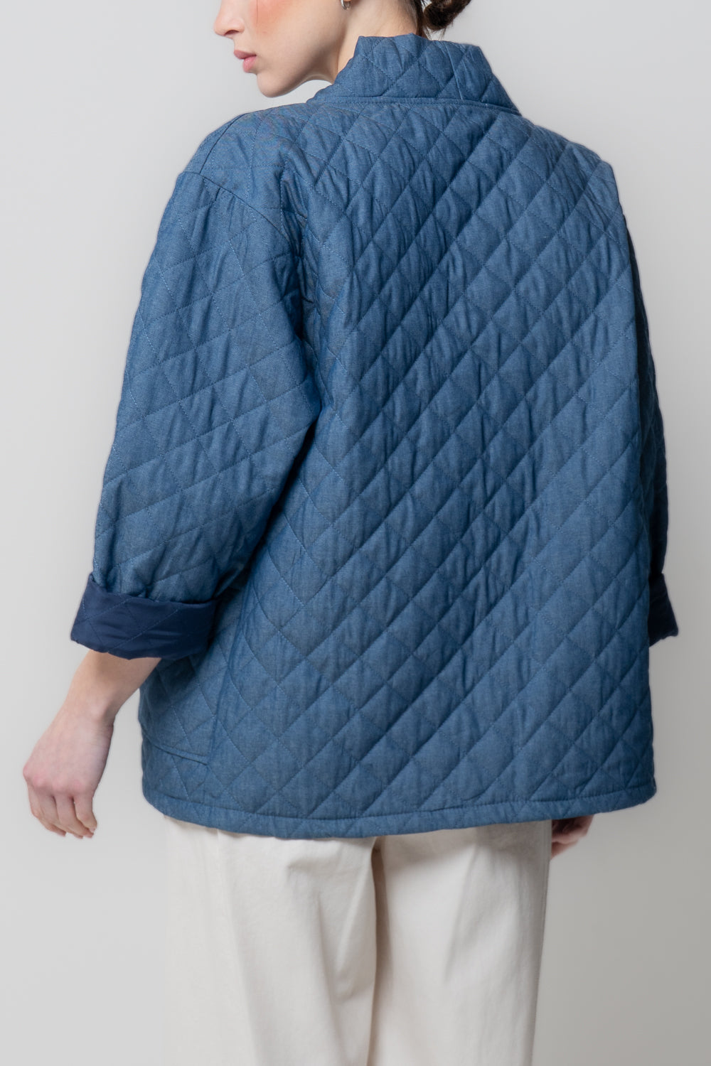 Giacca Kimono Trapuntata