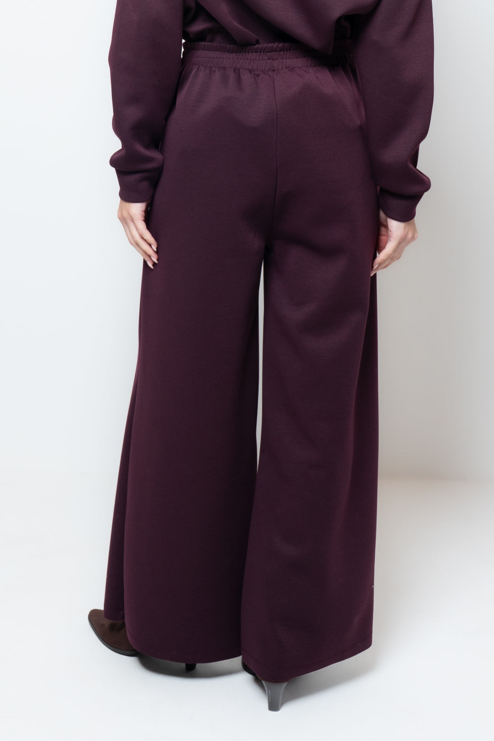 Pantalone palazzo in neoprene