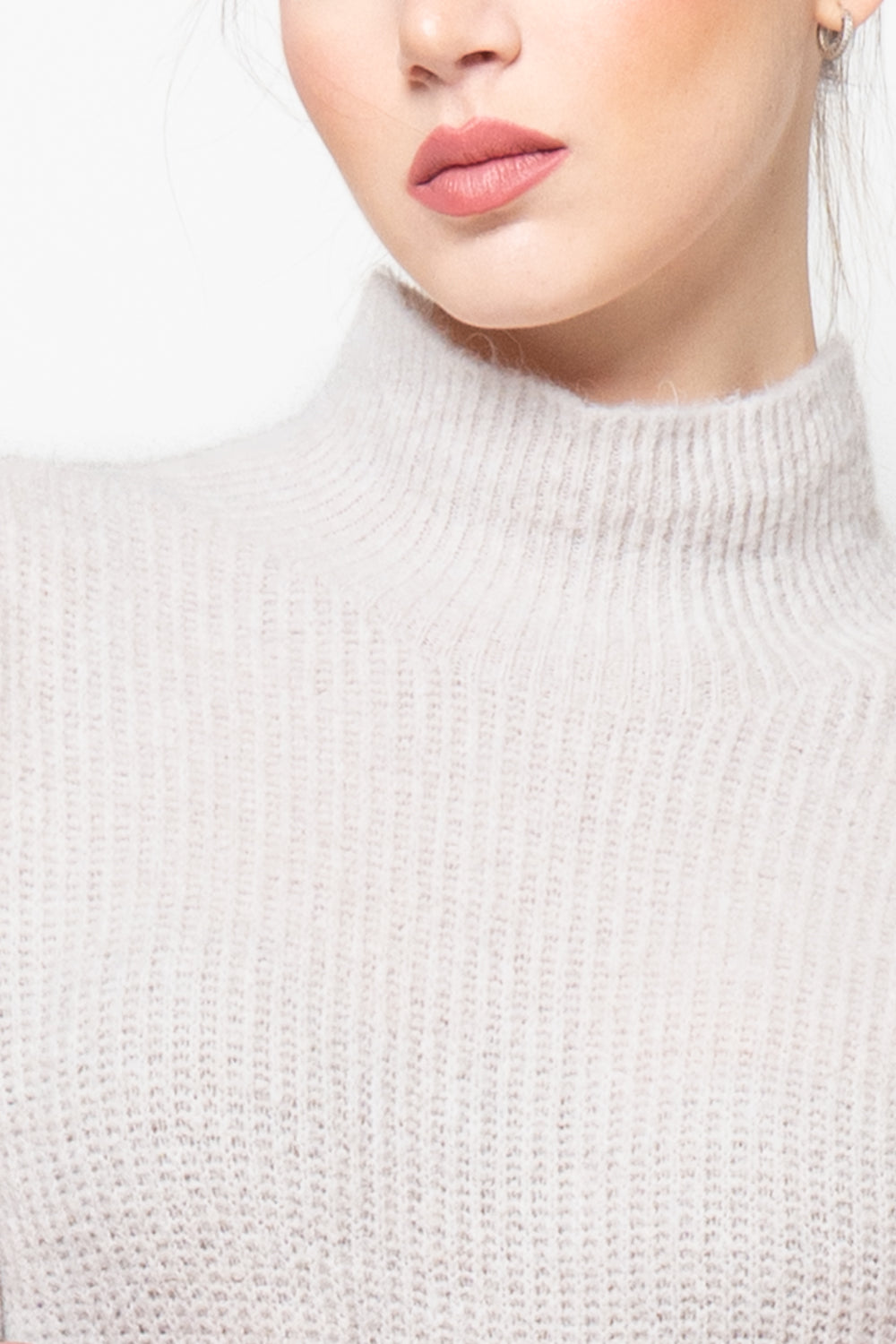 Maglia inglese con collo a cratere