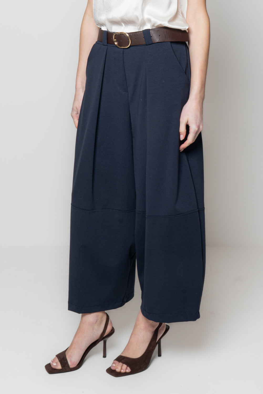 Pantalone Barrel in punto milano