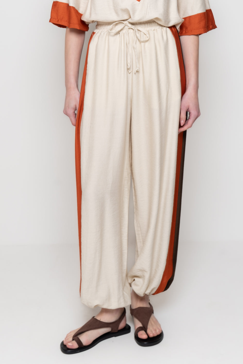 Pantalone Color Block