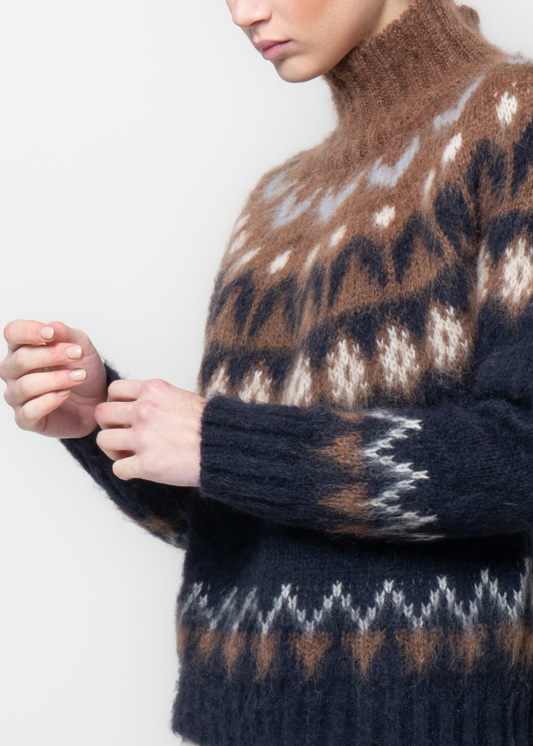 Maglia motivo nordico