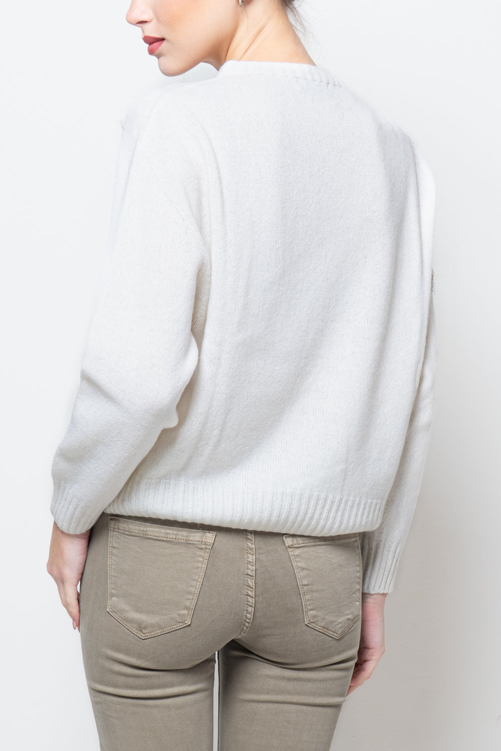 Maglia 100% lana a scatola