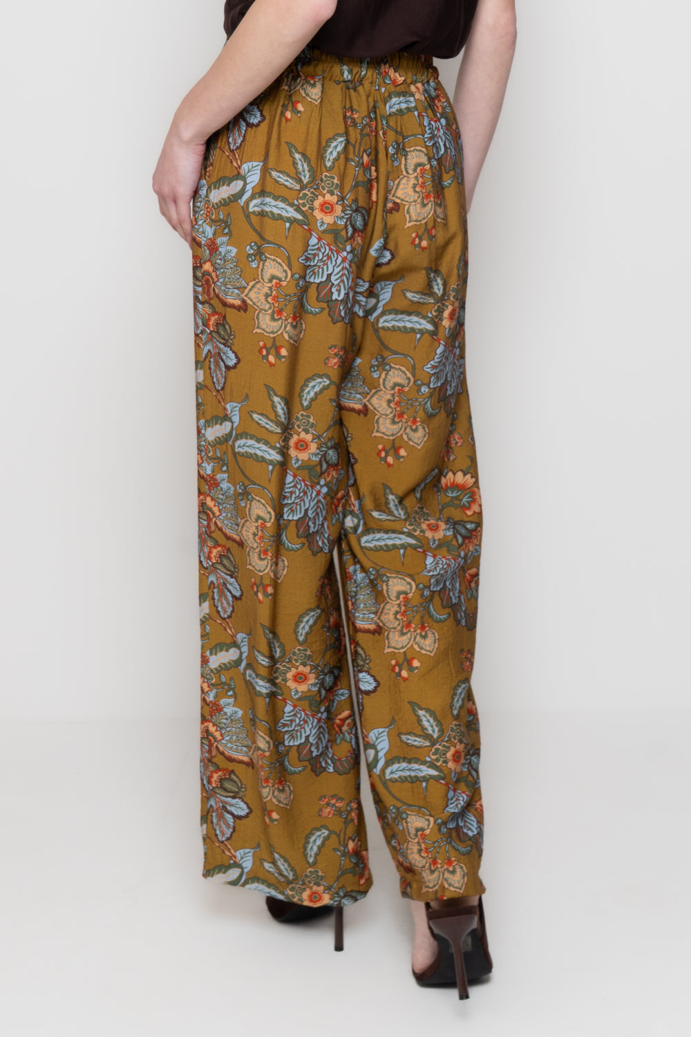Pantaloni palazzo fantasia