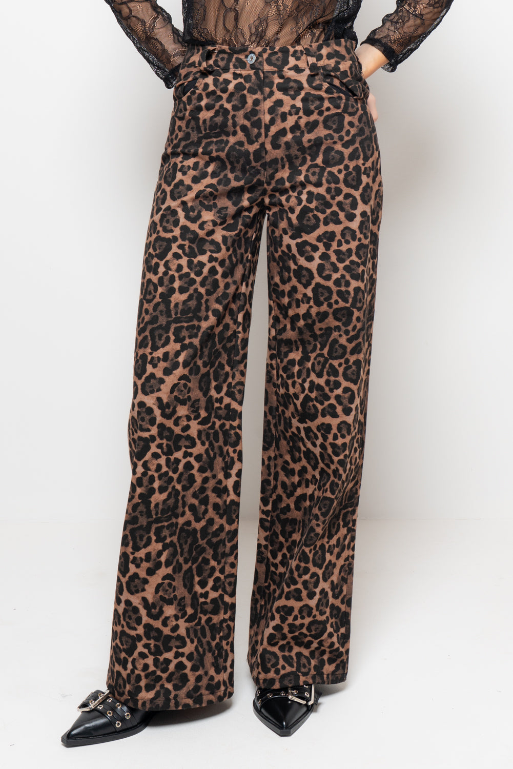 Pantalone leopardato