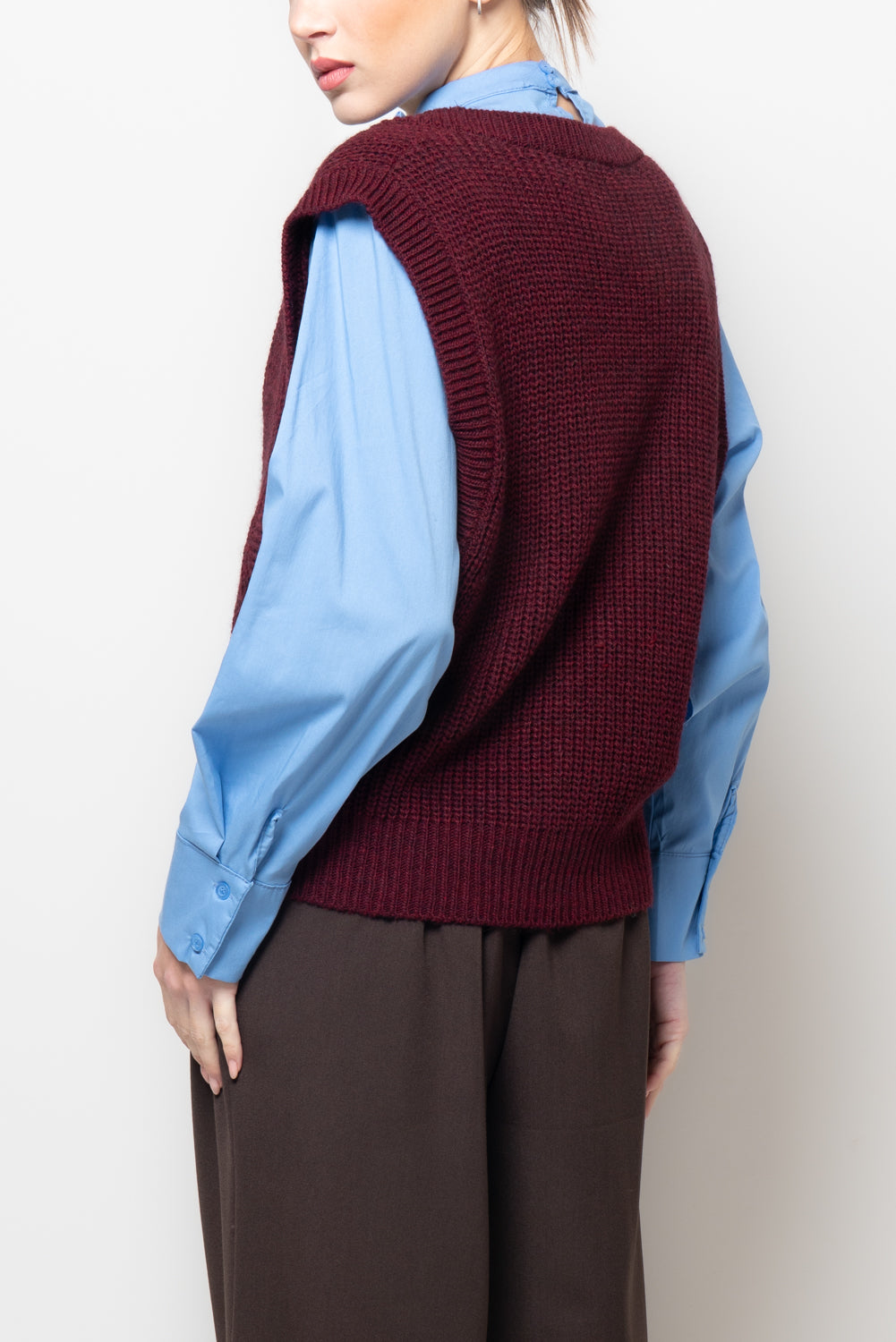 Gilet maglia inglese