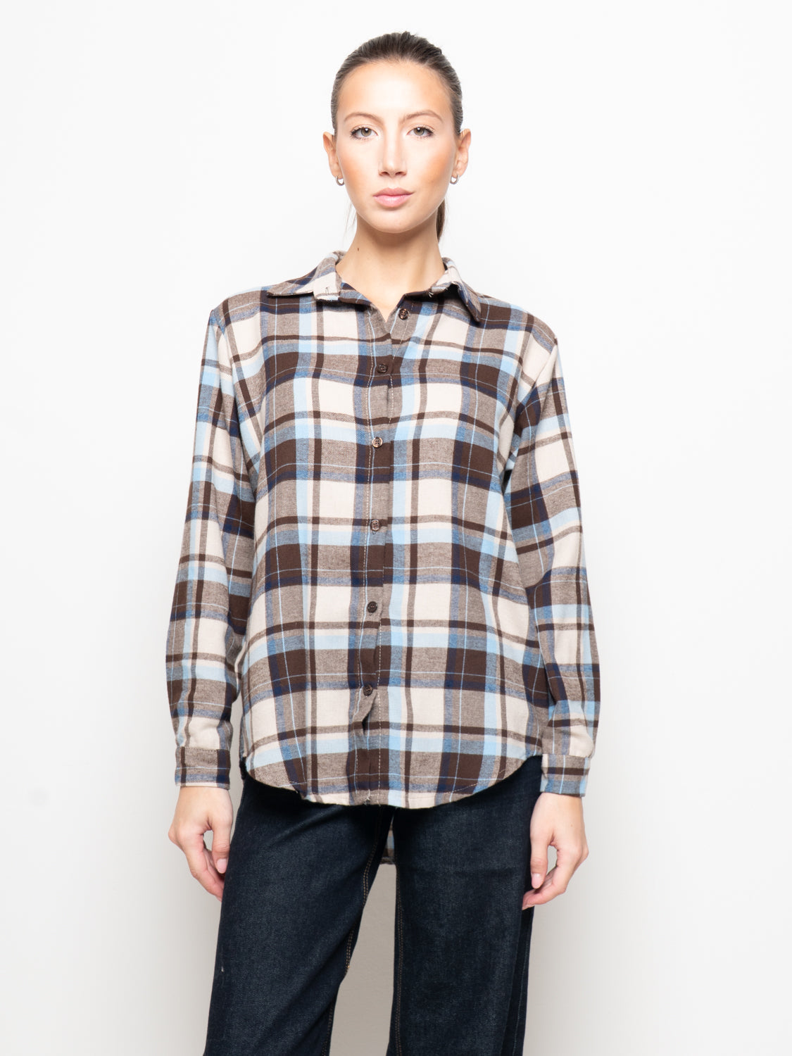 Camicia fantasia scozzese