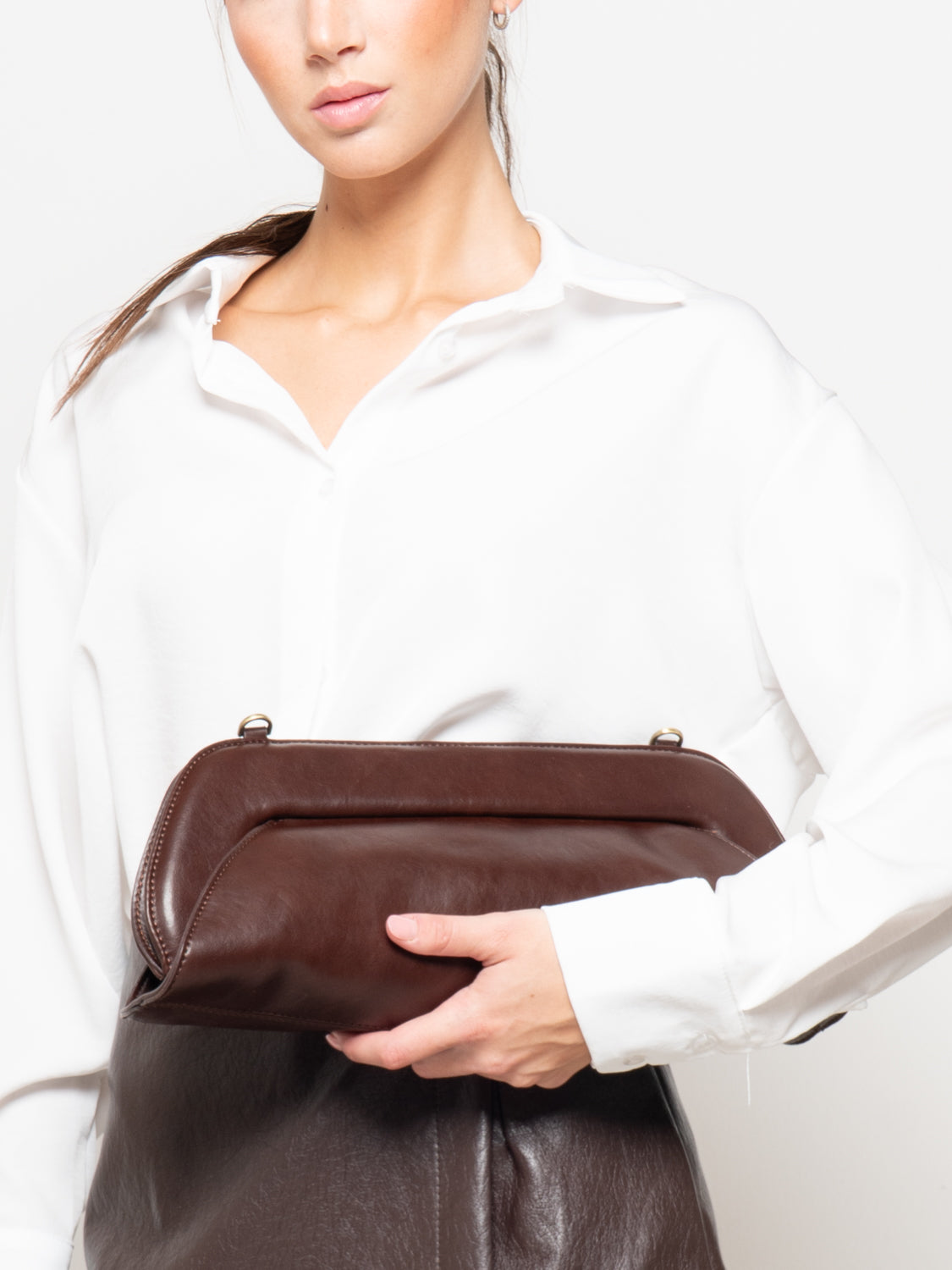 Borsa a busta modello clutch