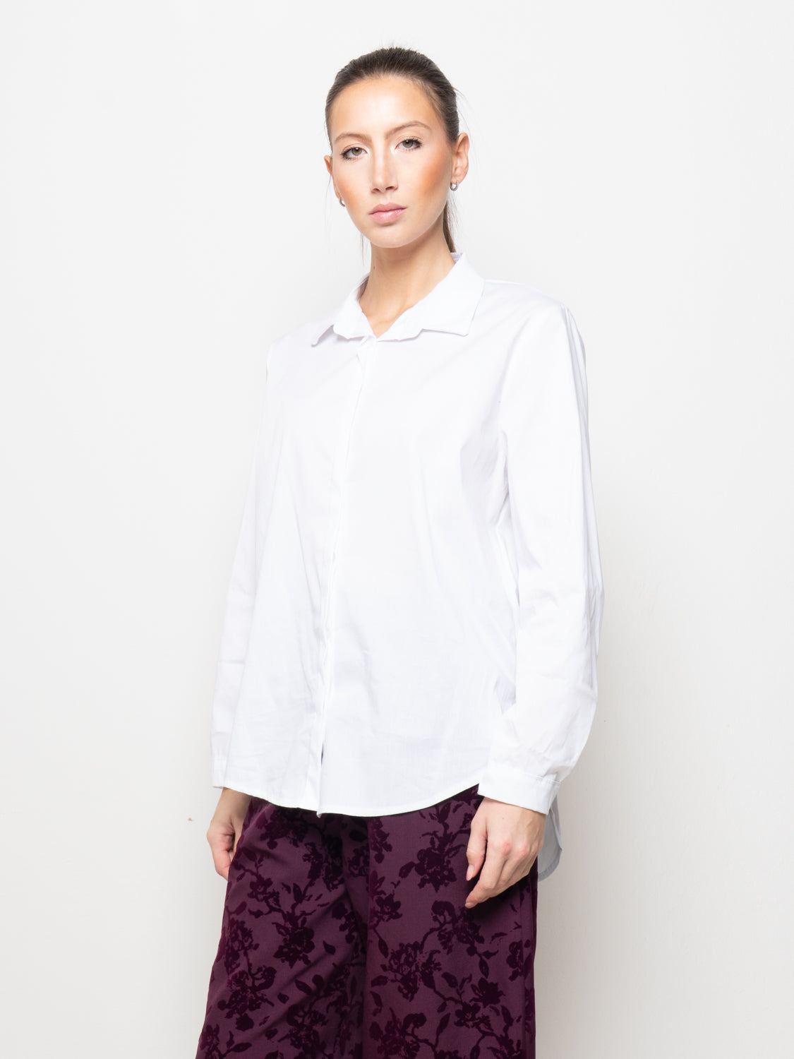 Camicia classica in cotone
