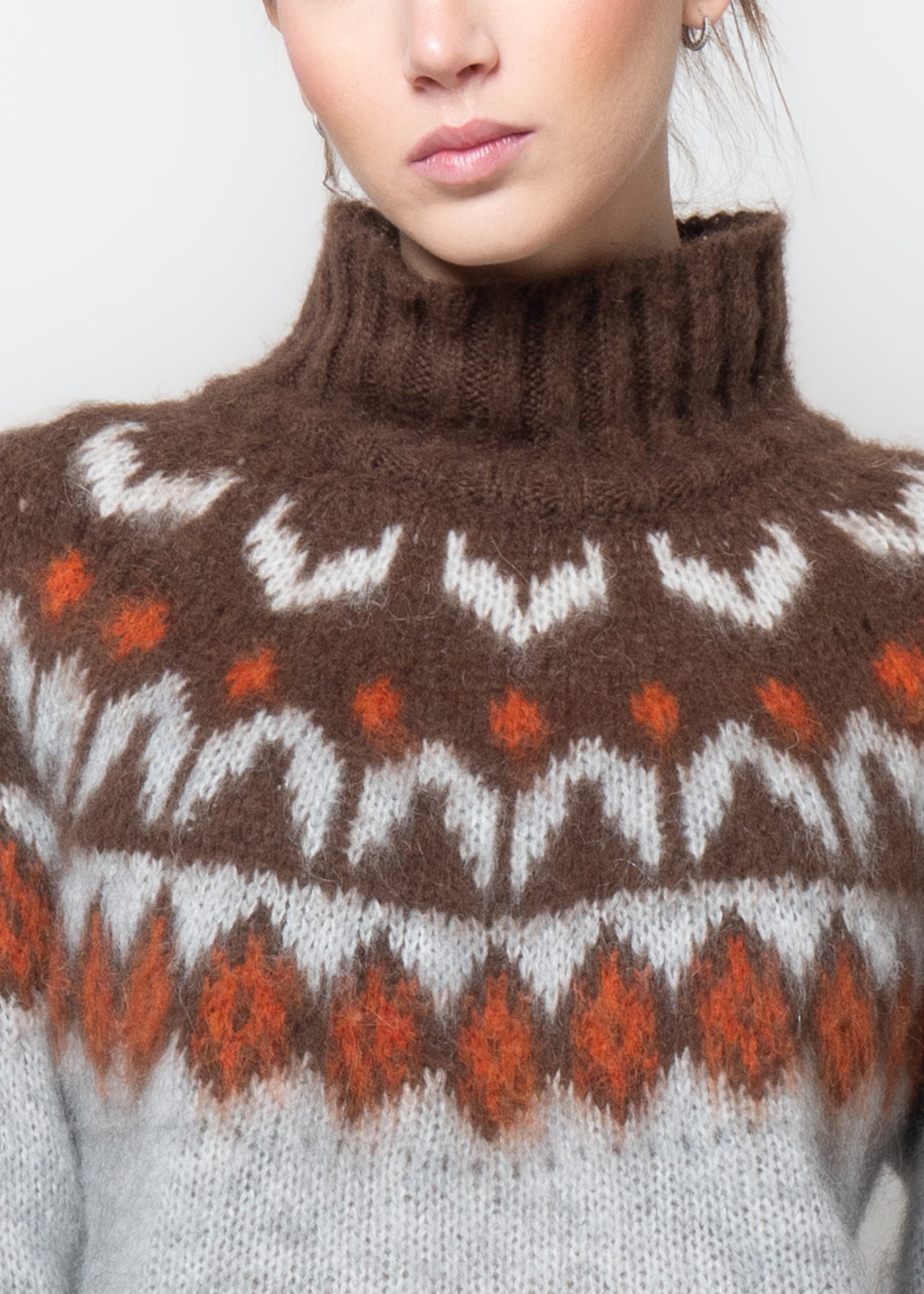 Maglia motivo nordico