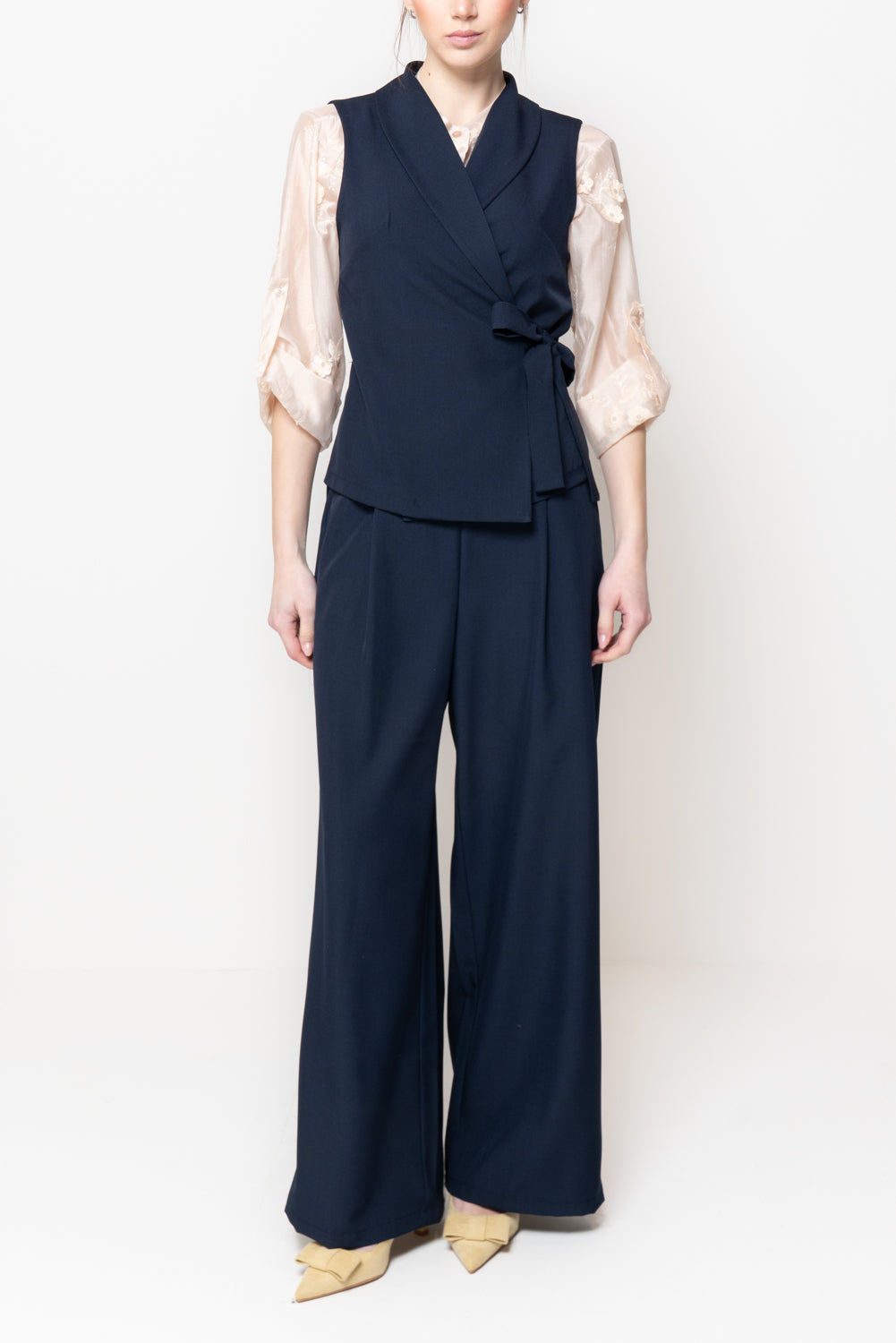 Pantalone Palazzo Wide Leg