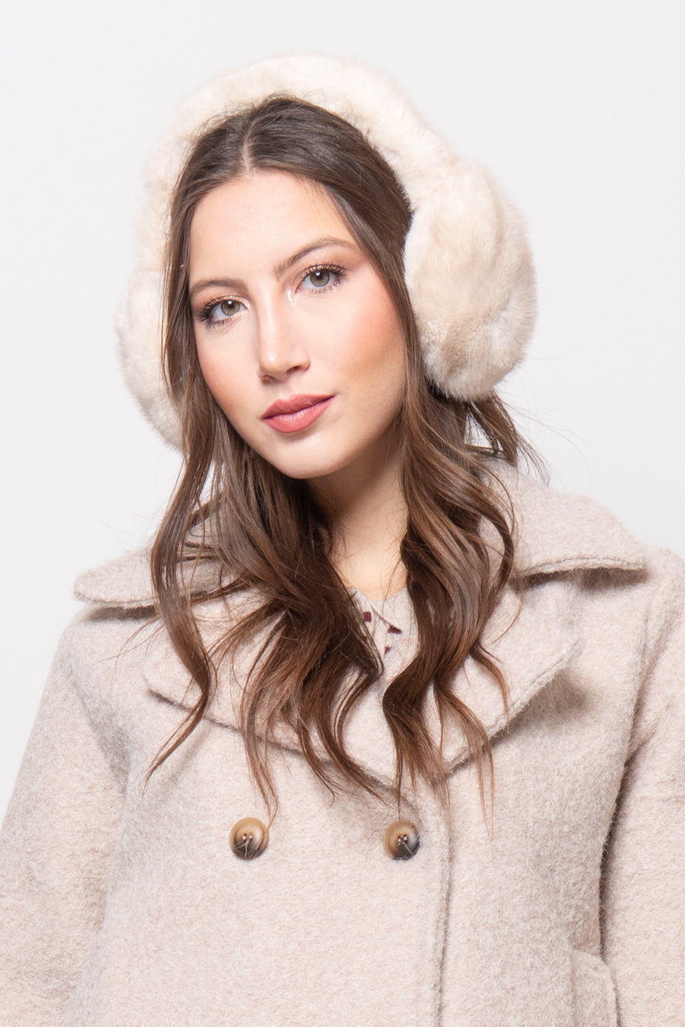 Cuffie in ecopelliccia