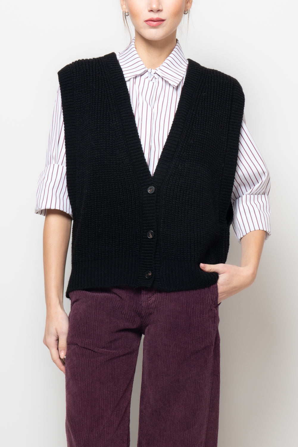 Gilet maglia inglese