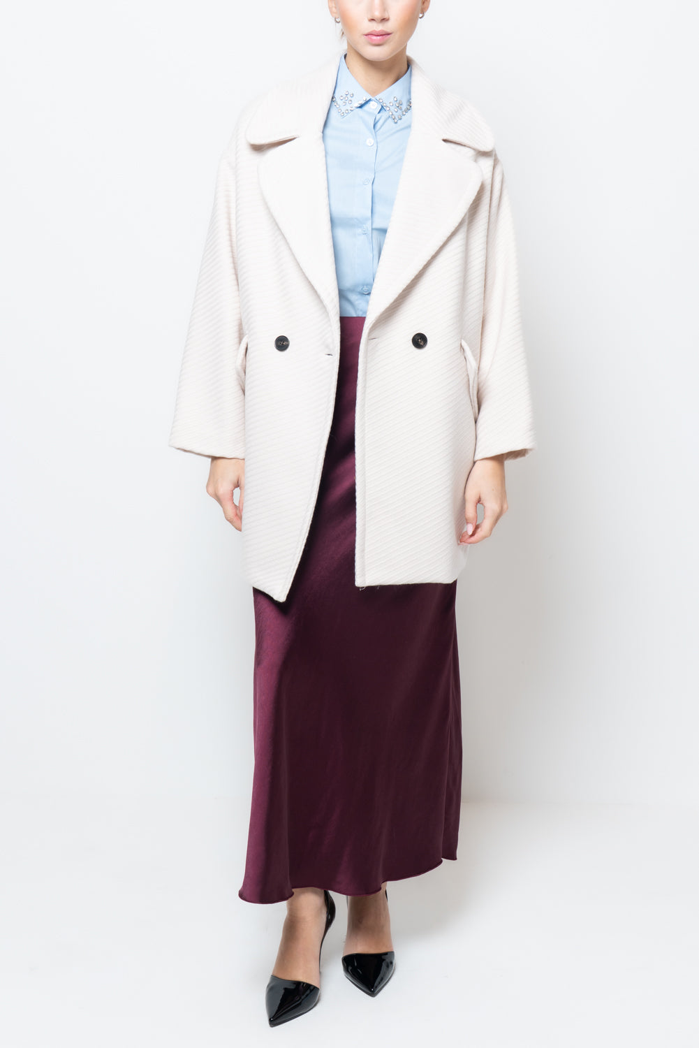 Cappotto over doppio petto