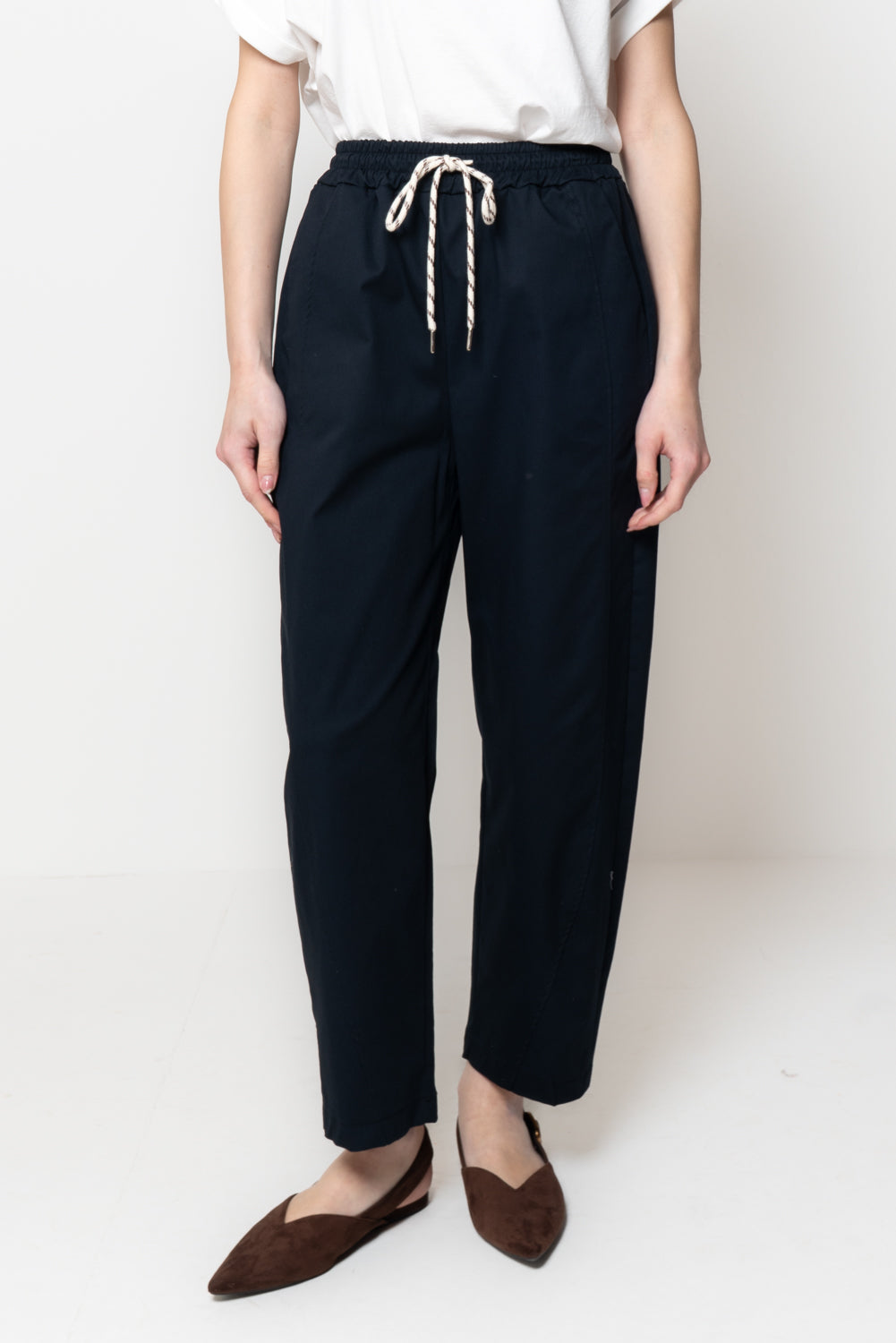 Pantalone in Cotone con Coulisse