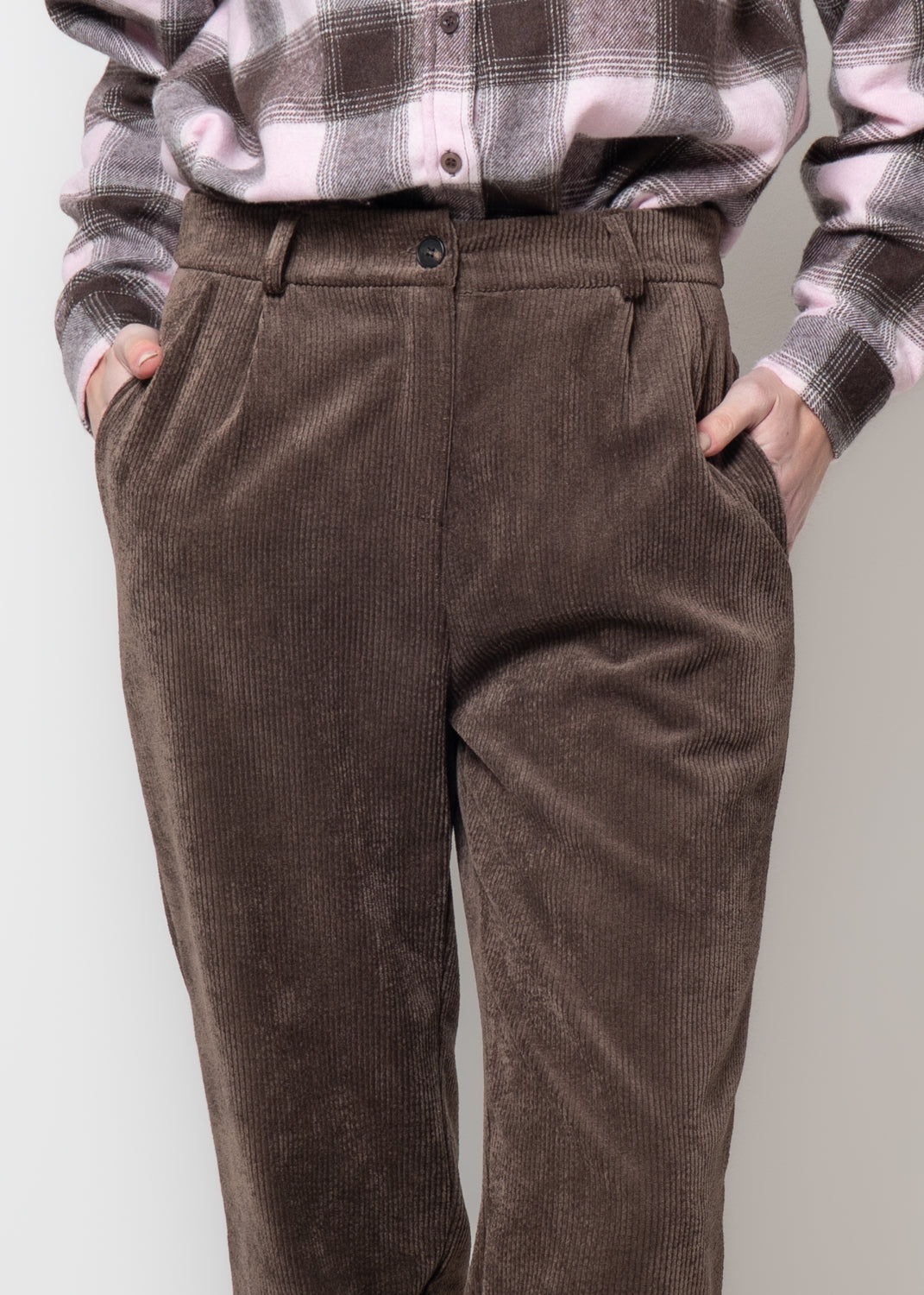 Pantaloni in velluto a sigaretta