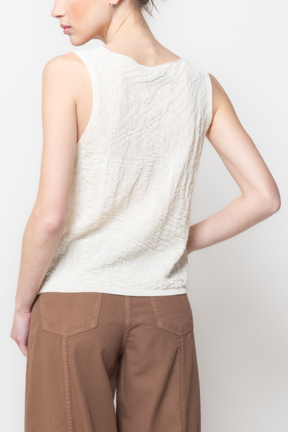Top in Maglia Lavorata