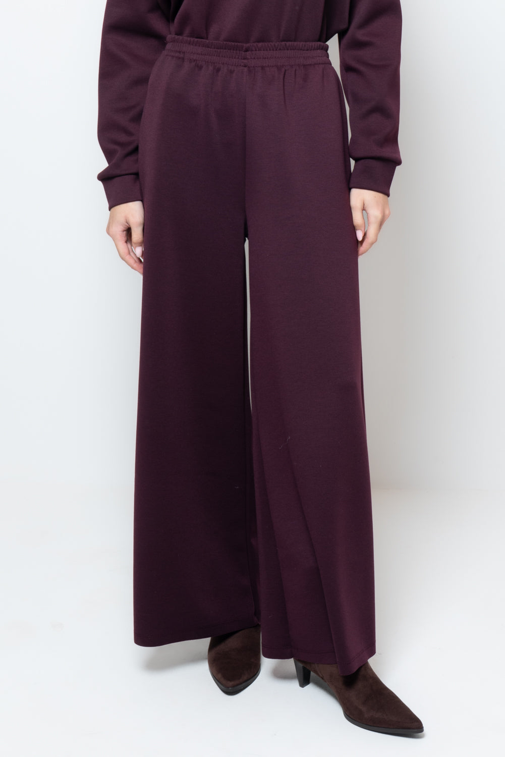 Pantalone palazzo in neoprene