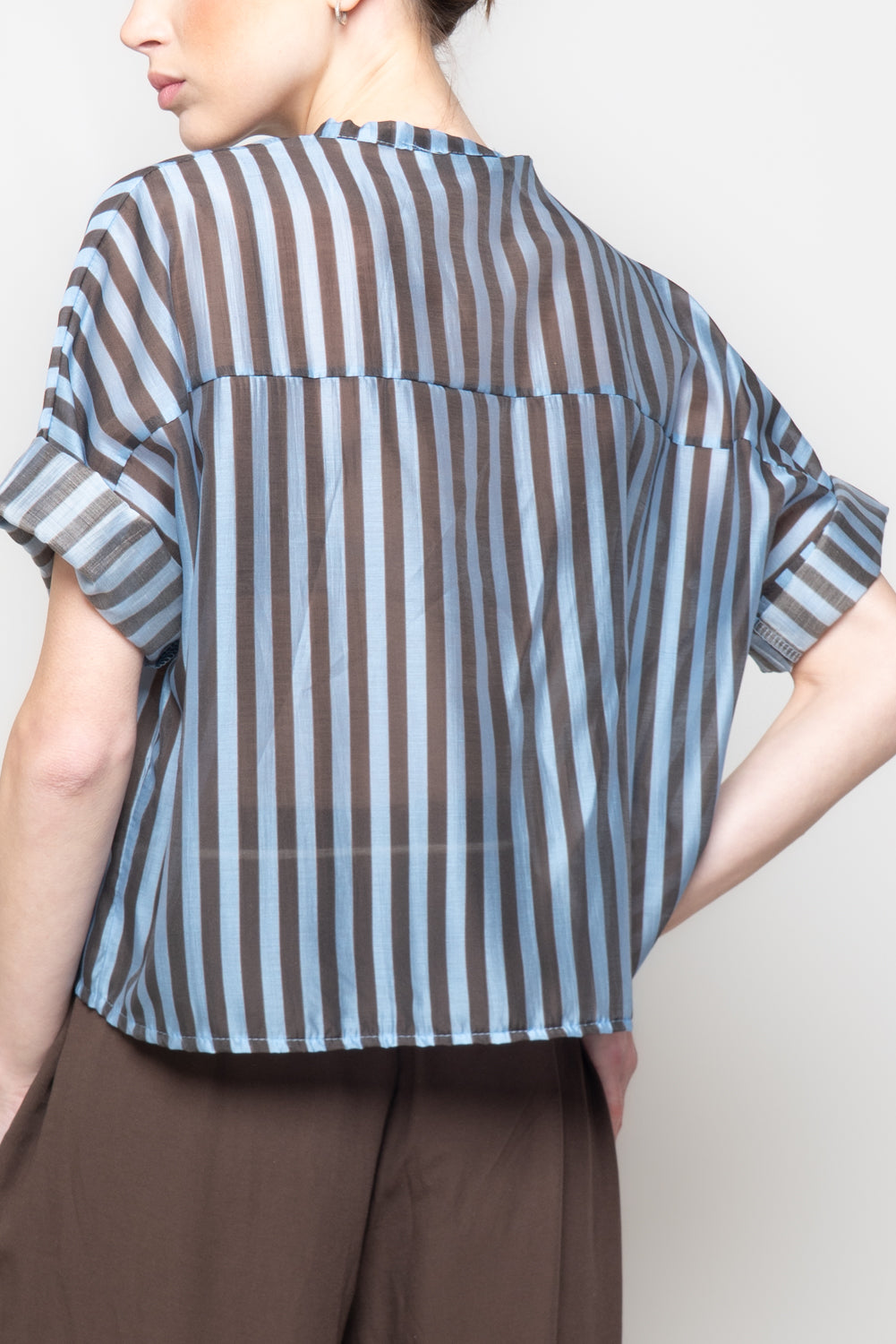 Camicia a righe