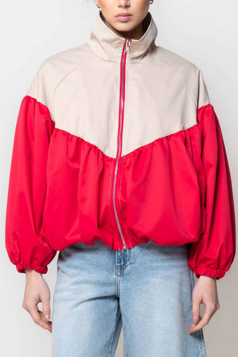 Bomber bicolore