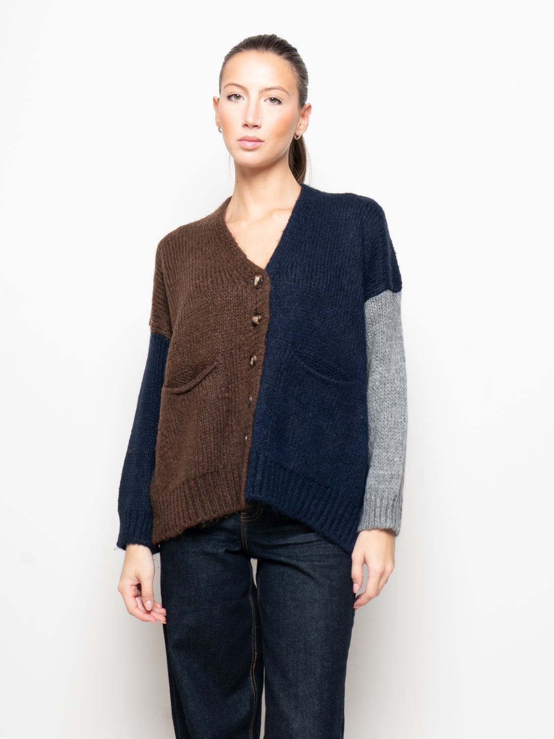 Cardigan multicolore