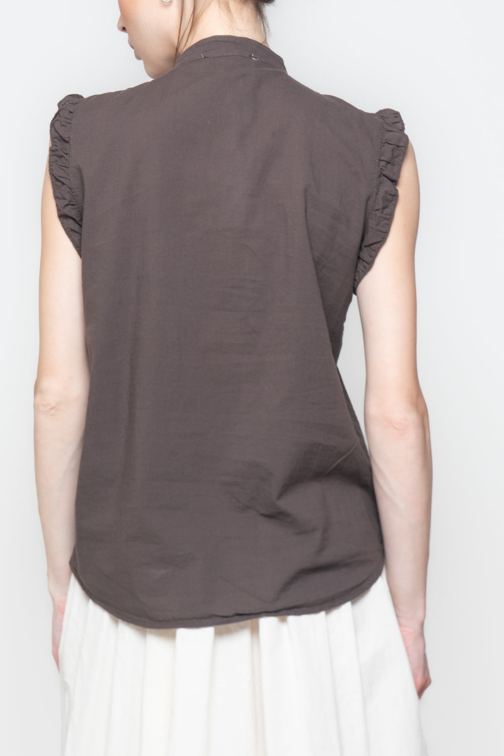 Camicia con rouches