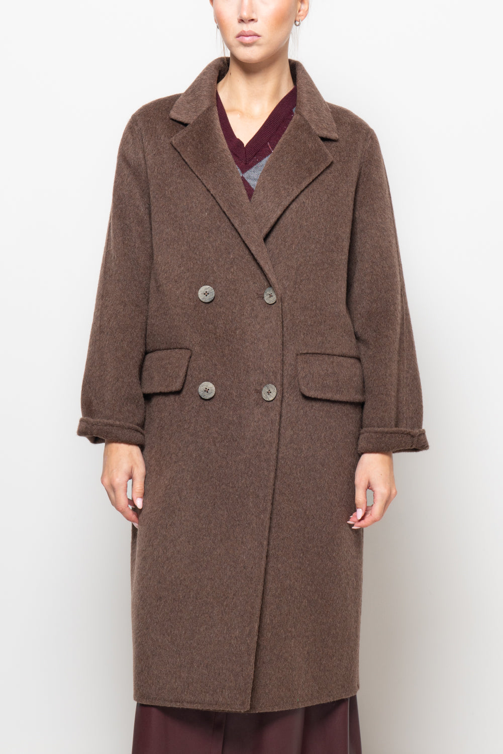 Cappotto over doppio petto