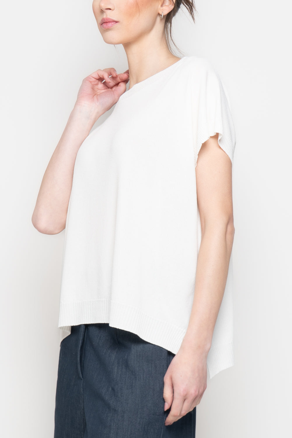 Blusa in maglia over