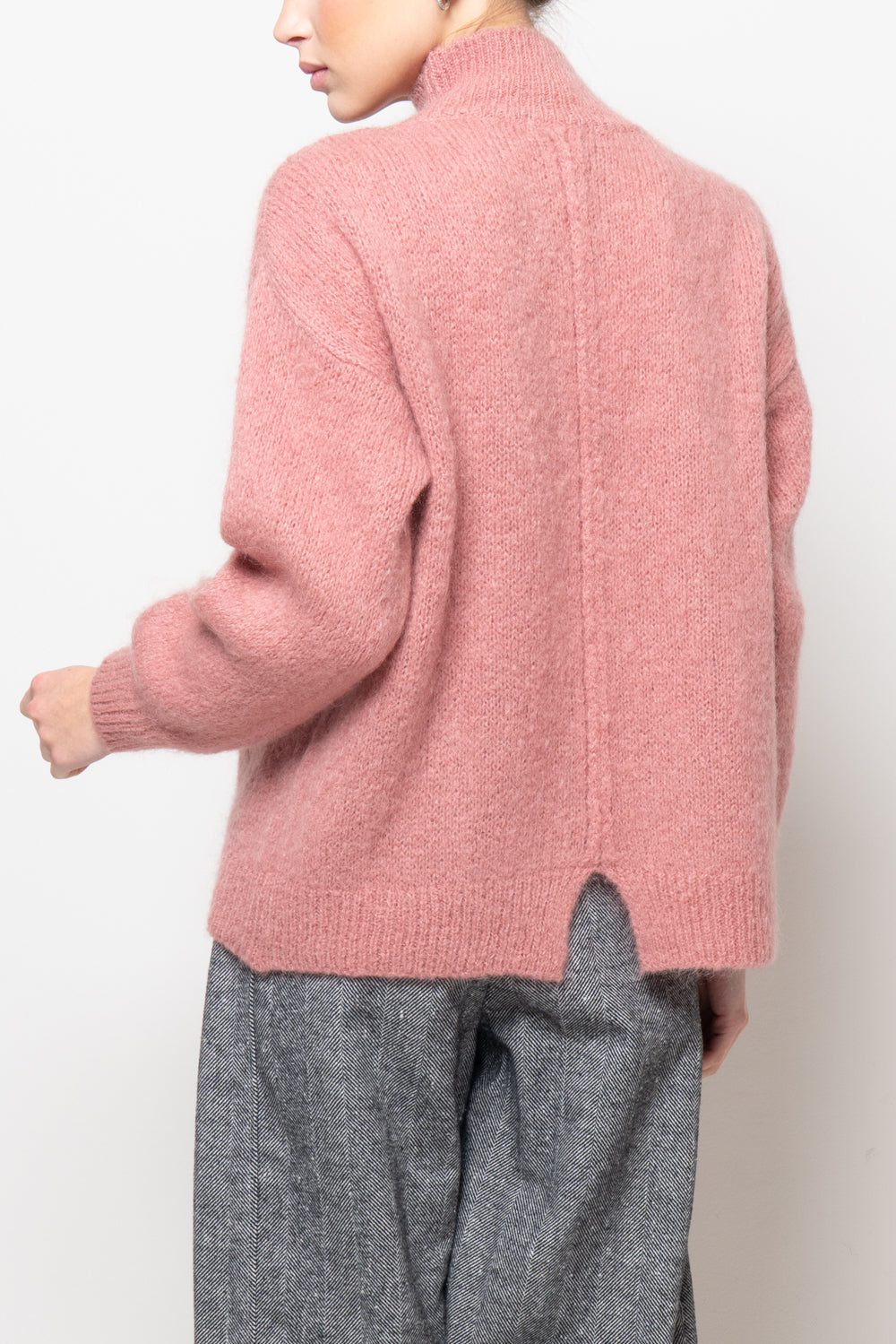 Maglia collo a cratere