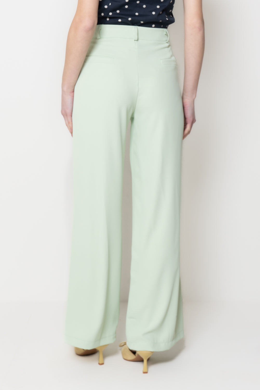 Pantalone Fluido Wide-Leg