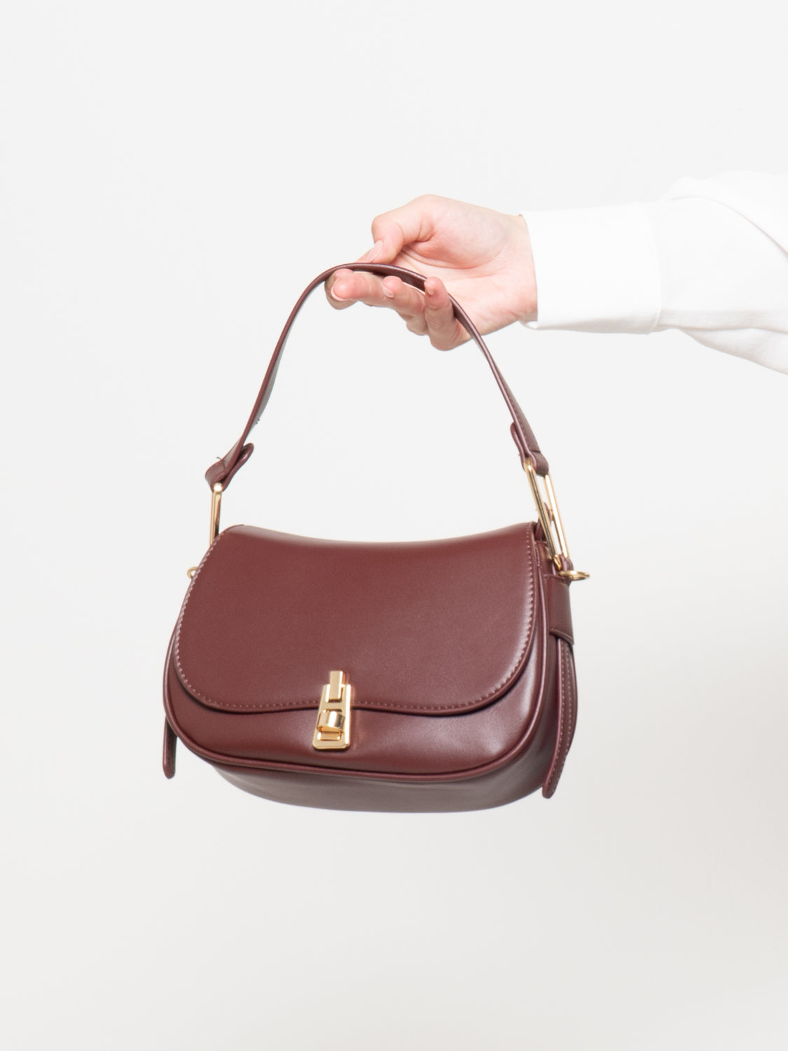 Borsa a tracolla con chiusura a fibbia
