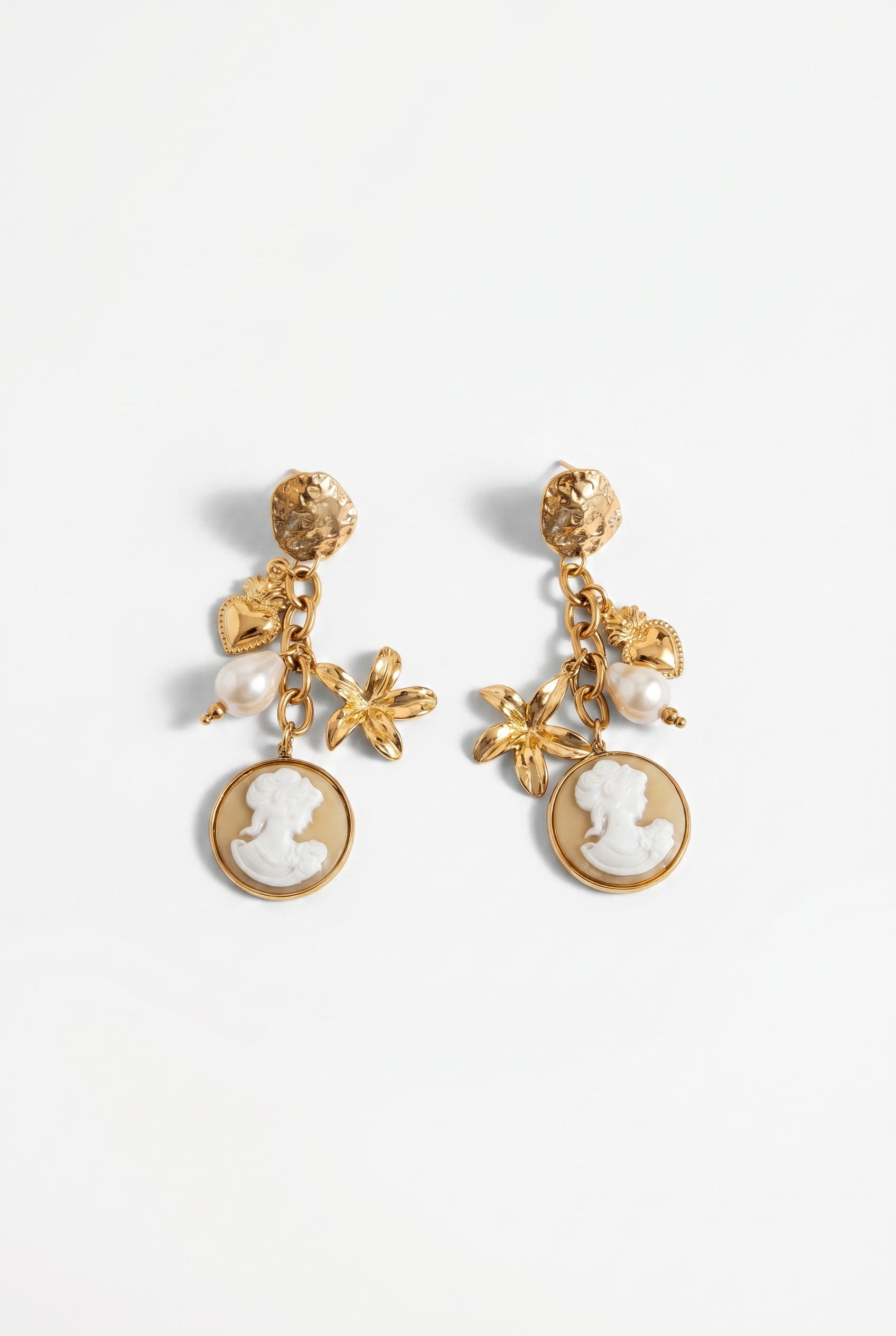 Orecchini cameo