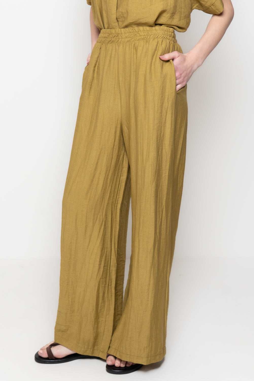 Pantalone Palazzo con elastico
