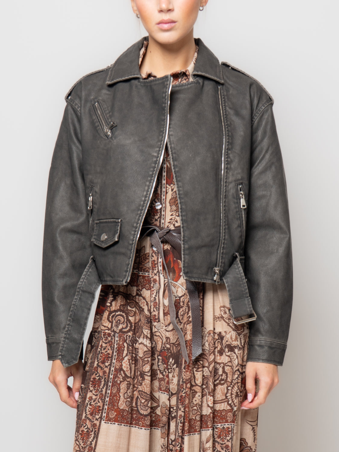 Bomber effetto invecchiato