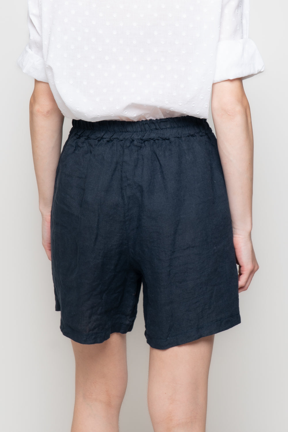Shorts in 100% Lino