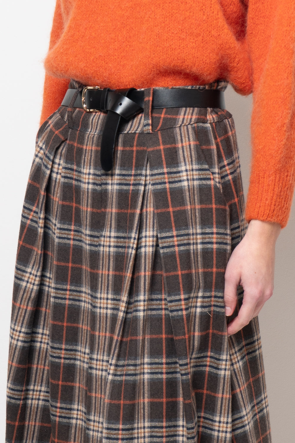 Gonna a quadri con cannoni