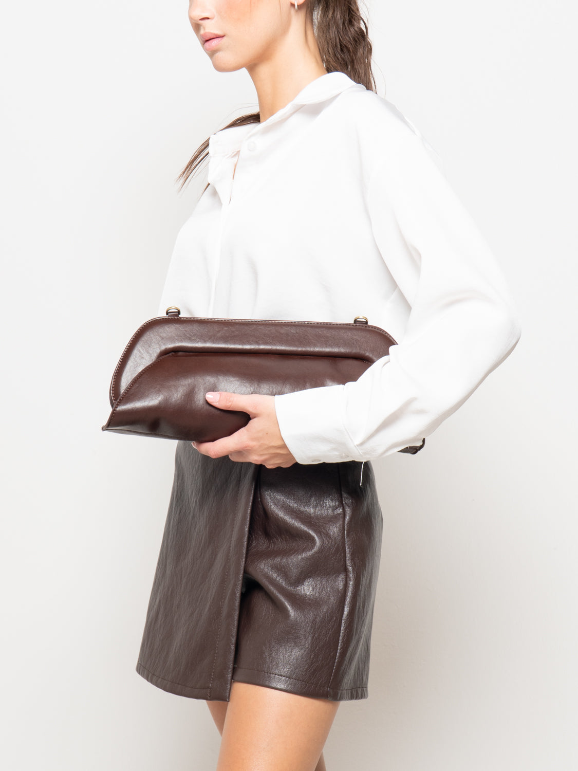Borsa a busta modello clutch